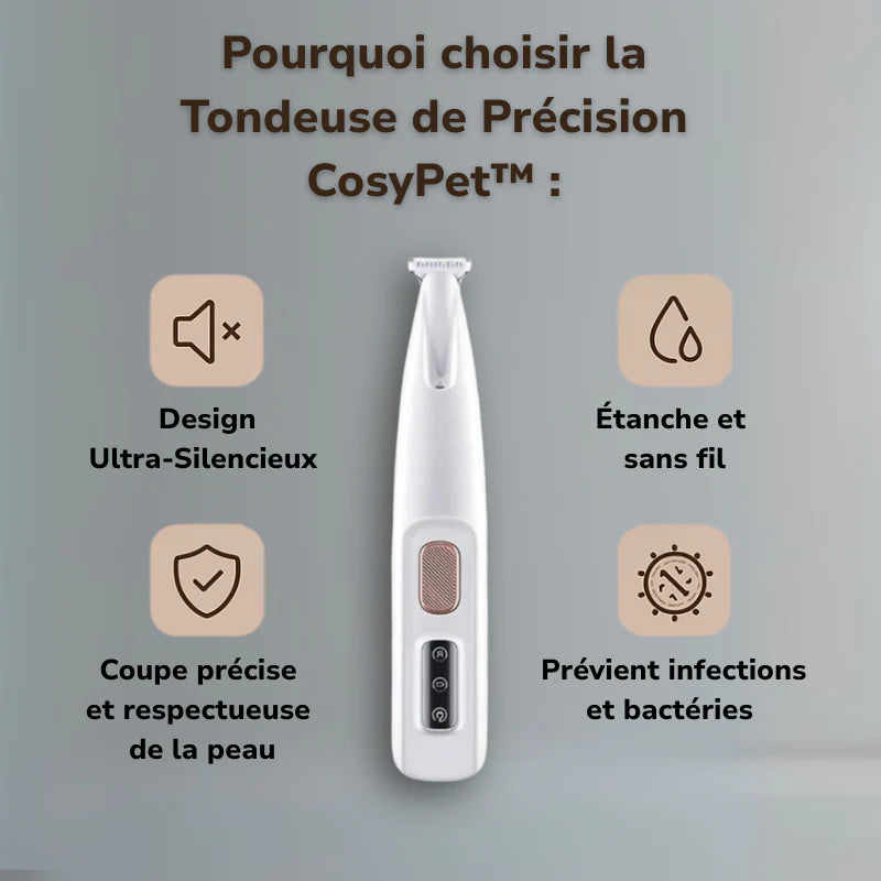 Tondeuse de Précision LED Le Pelage™ | Moins de poils. Moins de chaleur. - Le Pelage
